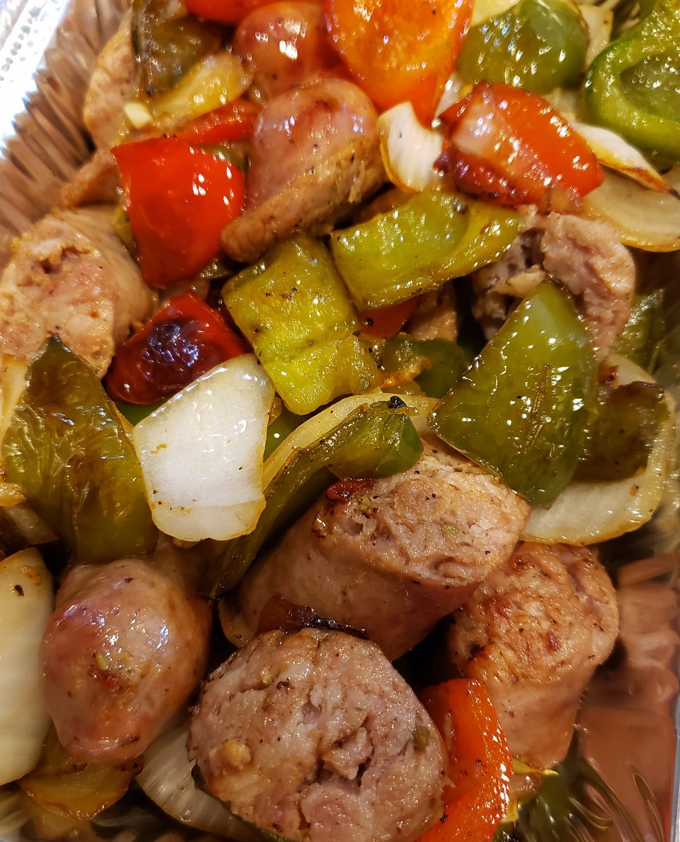 Sausage Peppers and Onions